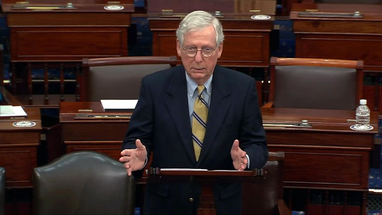 Senate Minority Leader Mitch McConnell