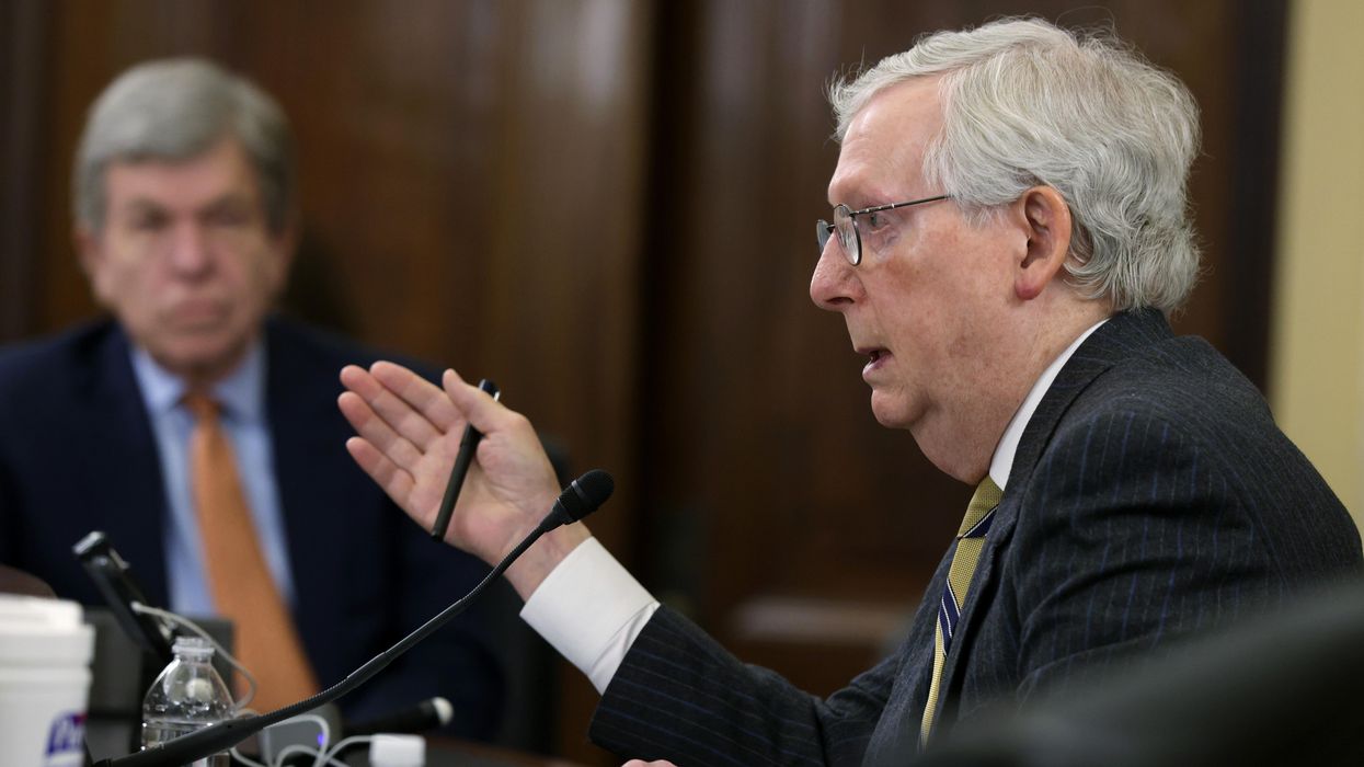 Senate Minority Leader Mitch McConnell