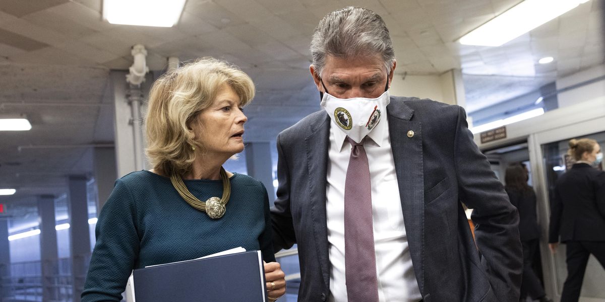 Sens. Lisa Murkowski and Joe Manchin