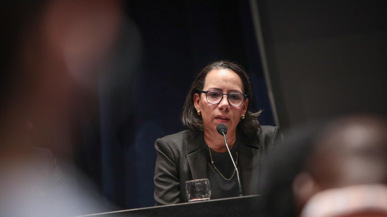 Sharon L. Davies, president of the Kettering Foundation