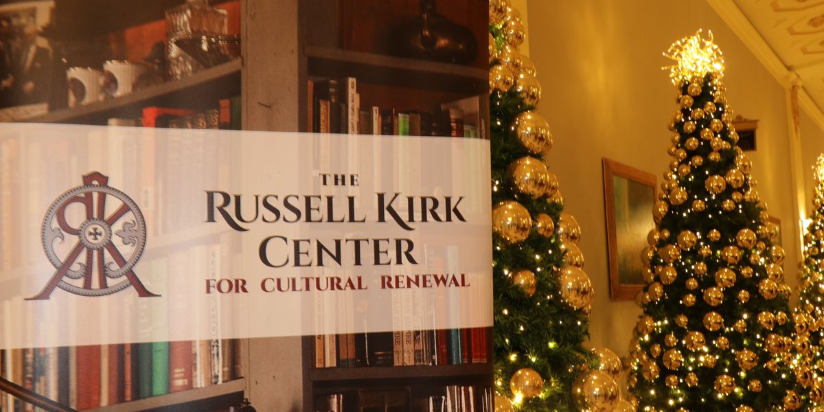 Sign for the Russell Kirk Center for Cultural Renewal