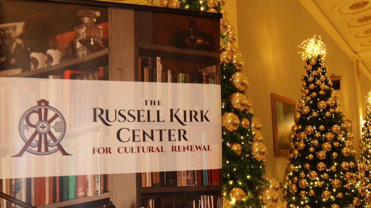 Sign for the Russell Kirk Center for Cultural Renewal
