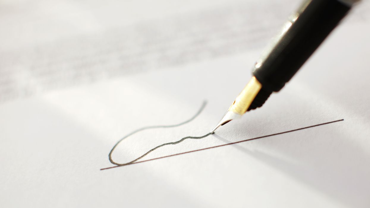 signature, Texas voting