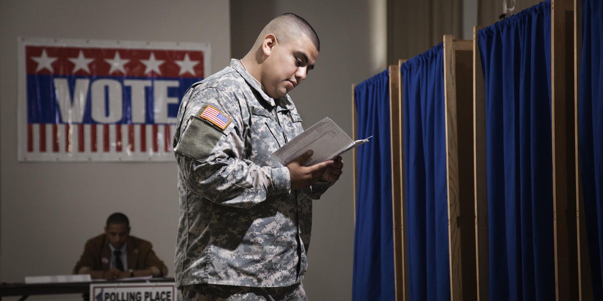 Soldier vetting ready to vote