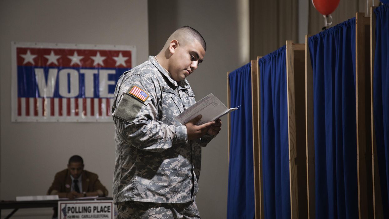 Soldier vetting ready to vote