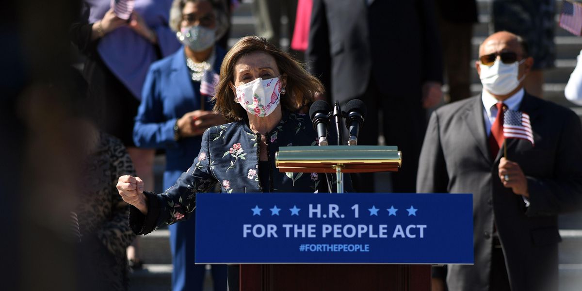 Speaker Nancy Pelosi and the For the People Act