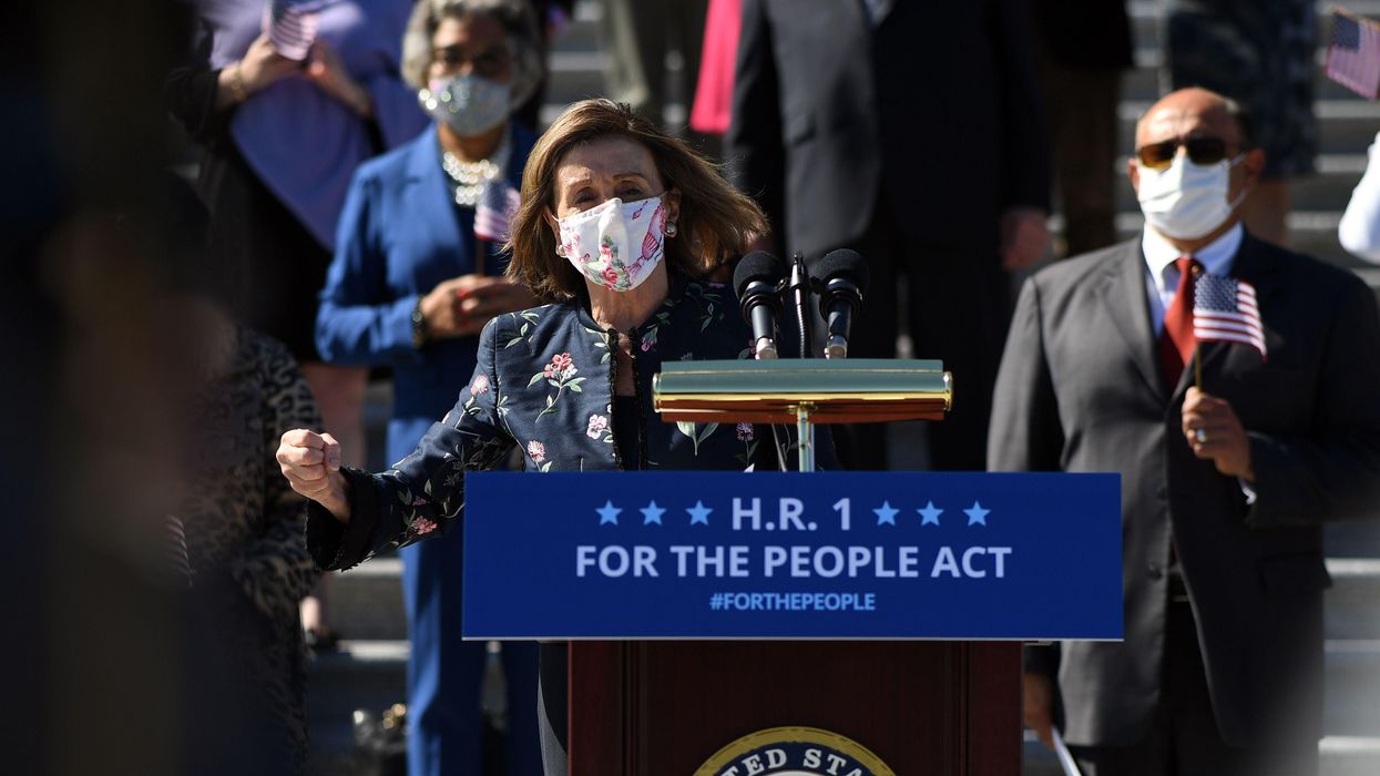 Speaker Nancy Pelosi and the For the People Act