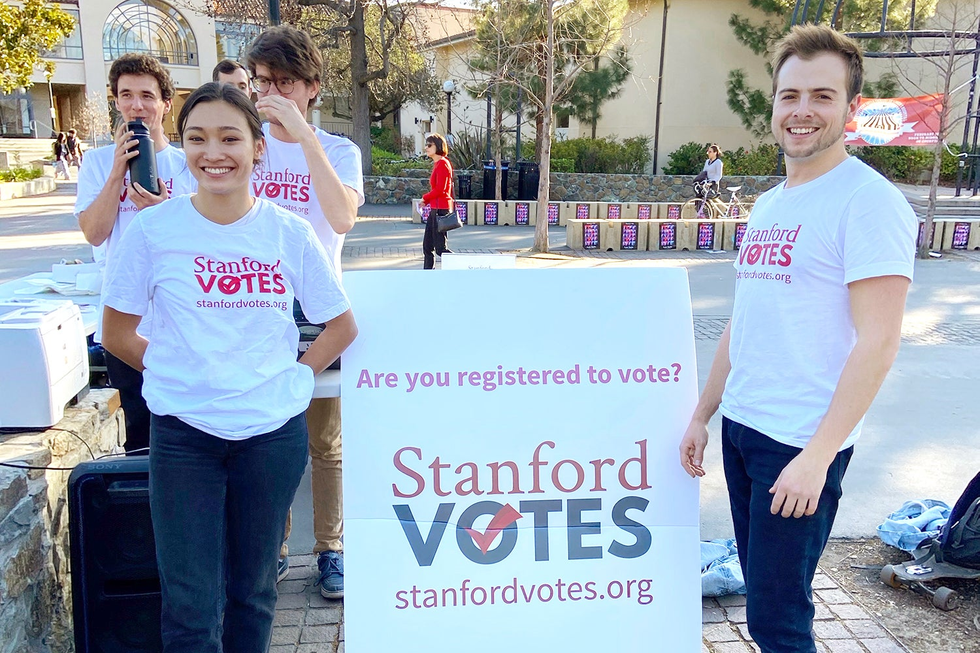 Stanford has used RCV since 2001 to elect Associated Students of Stanford University executive officers and class presidents