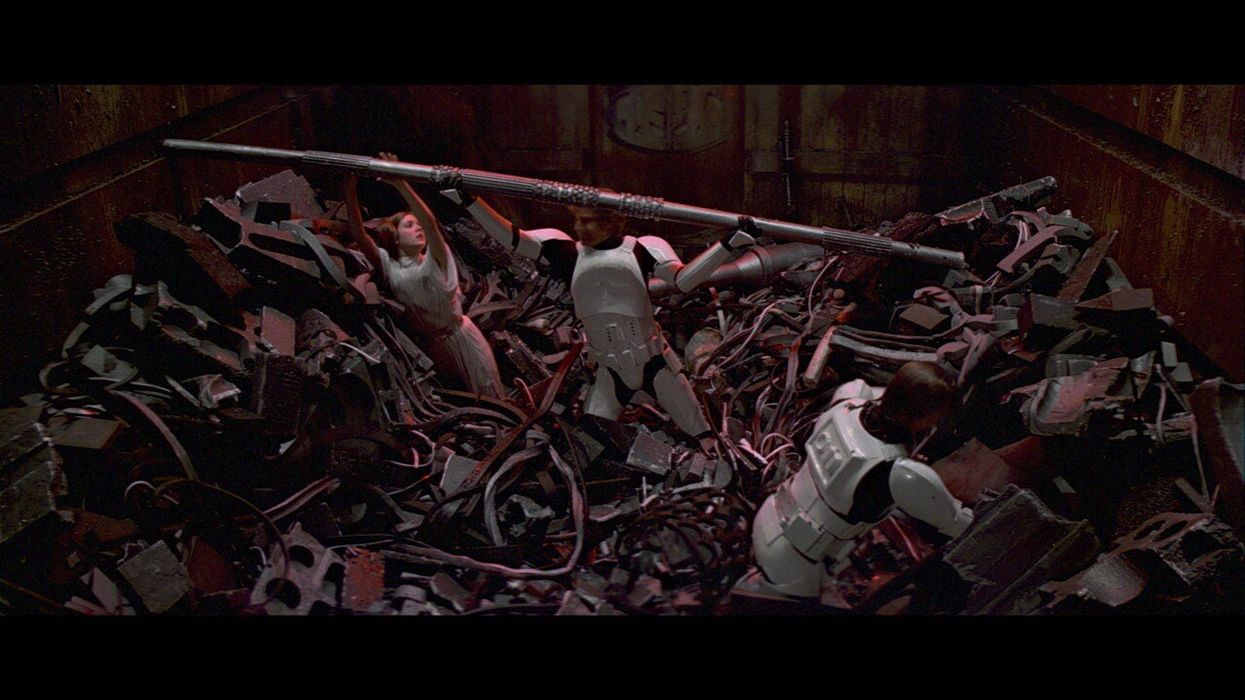 Star Wars trash compactor