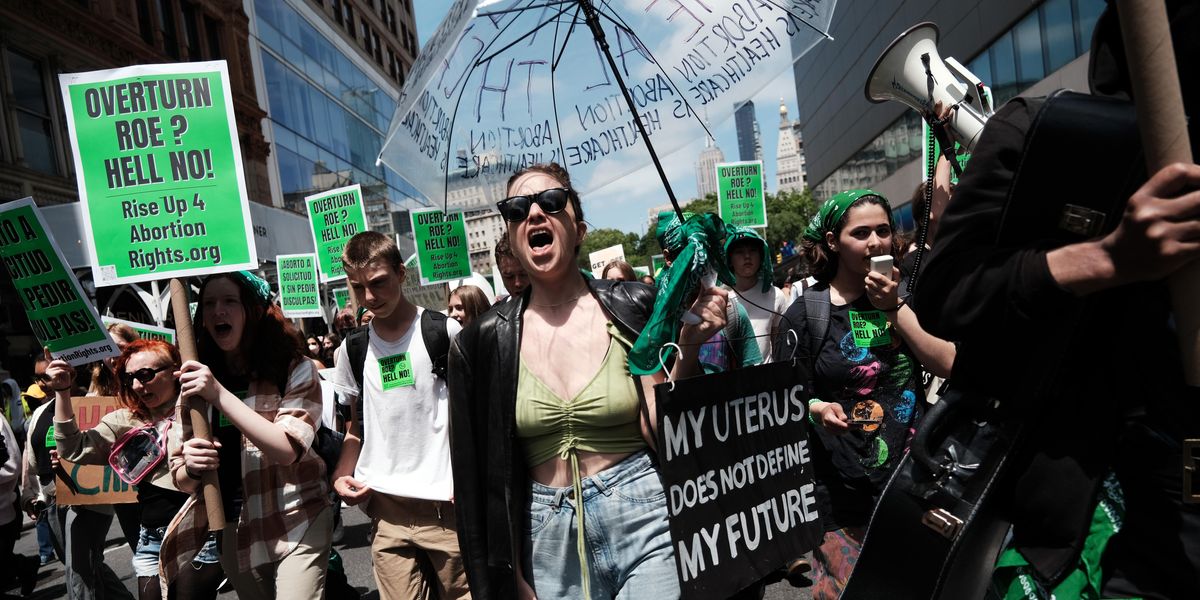 Students protest for abortion rights