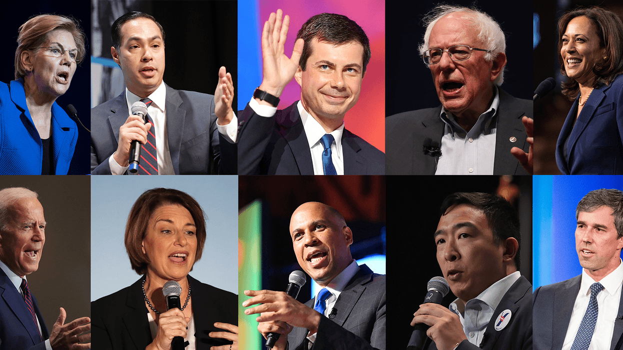 ten debate candidates