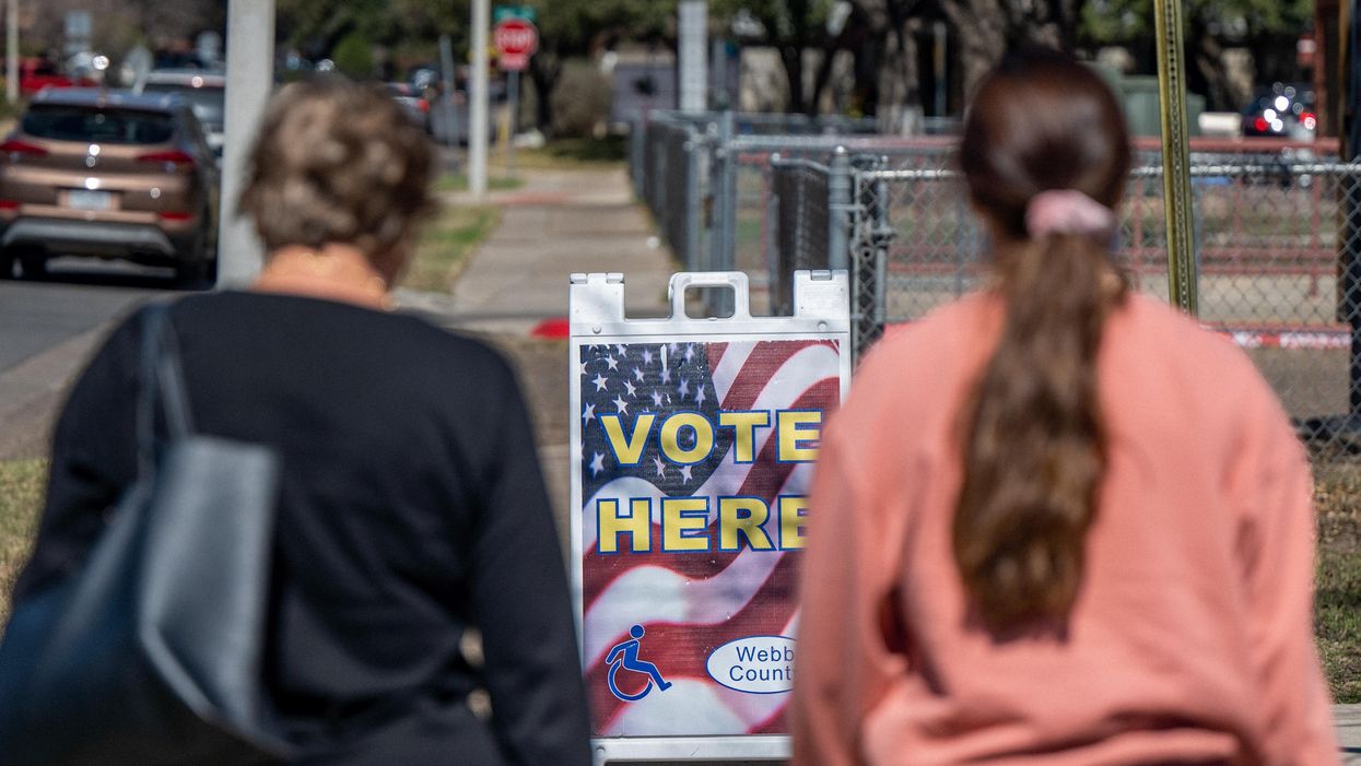Texas primary voting