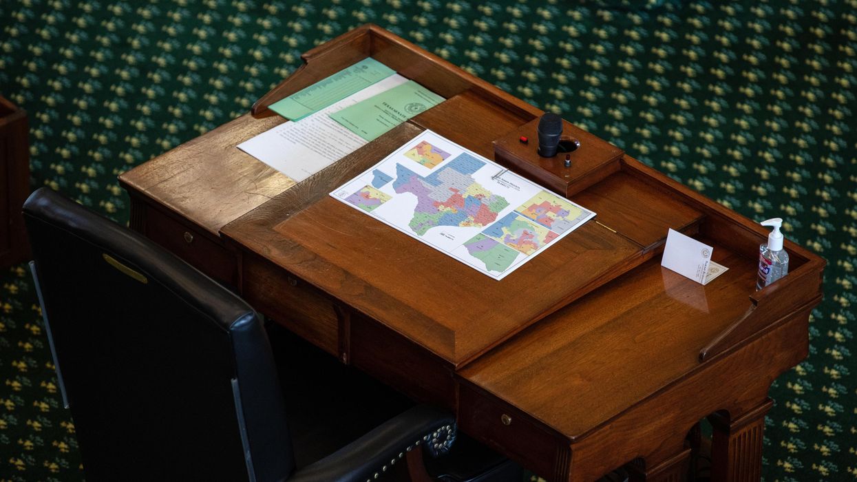 Texas redistricting maps