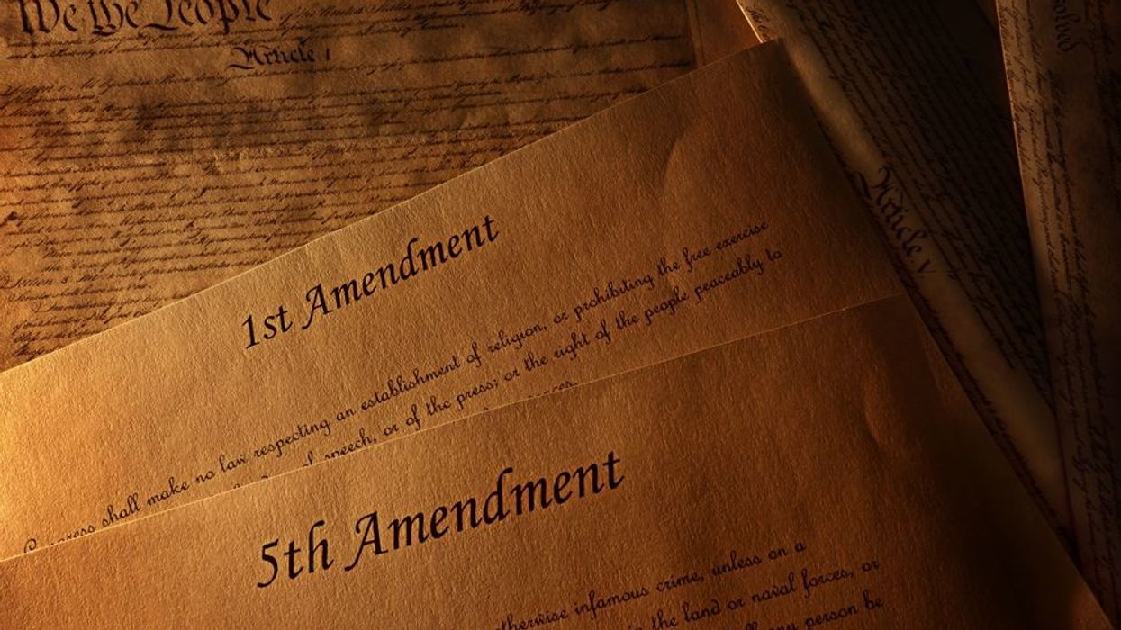 The First and Fifth amendments to the Constitution