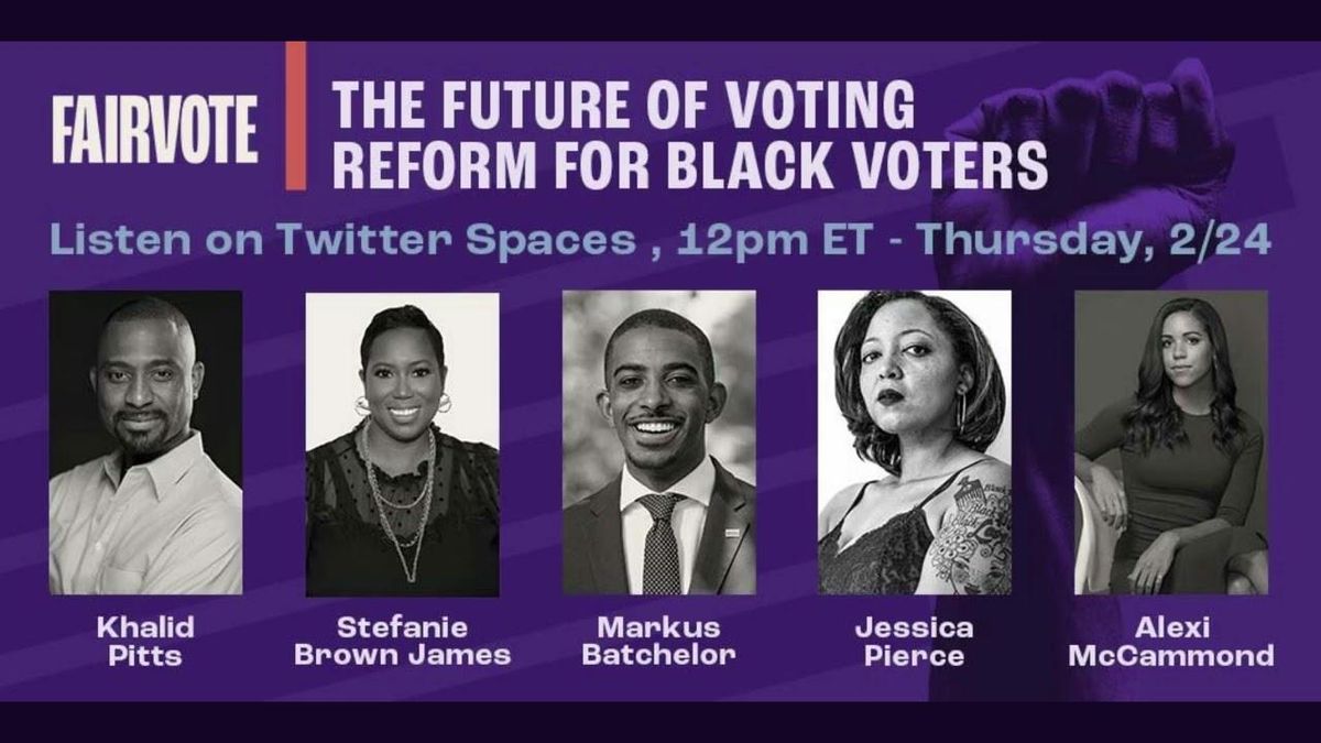 Video: the future of voting reform for Black voters