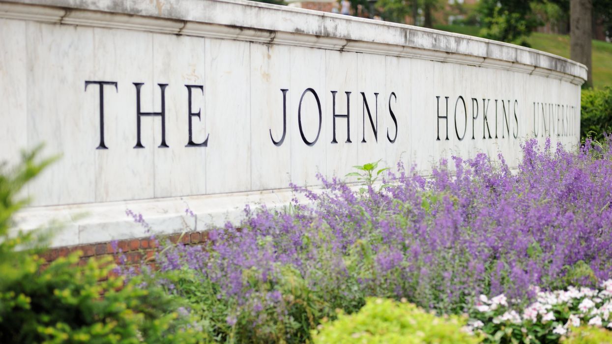 The Johns Hopkins University Sign