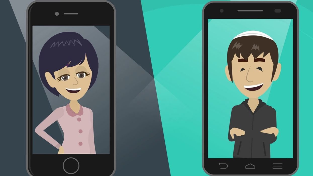 The Mismatch chatroom will be framed with ample instructions and safeguards, such as this original design.