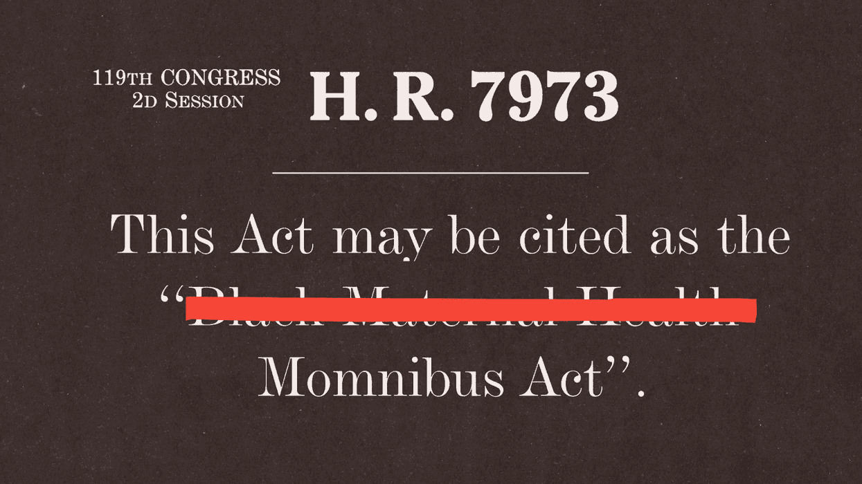 The Word ‘Black’ Has Disappeared From a Set of Bills Aimed at Addressing Black Maternal Health
