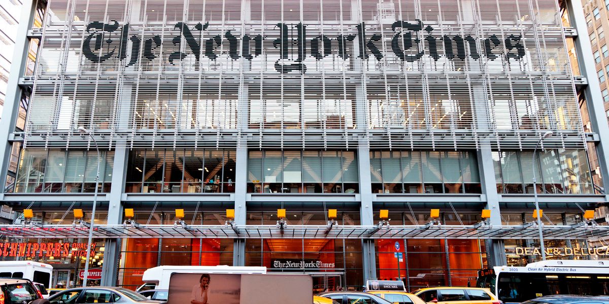 The New York Times office
