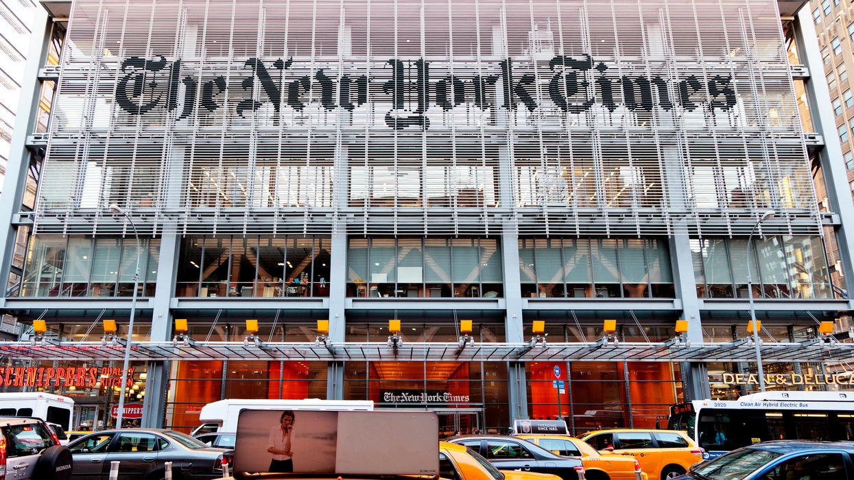 The New York Times office