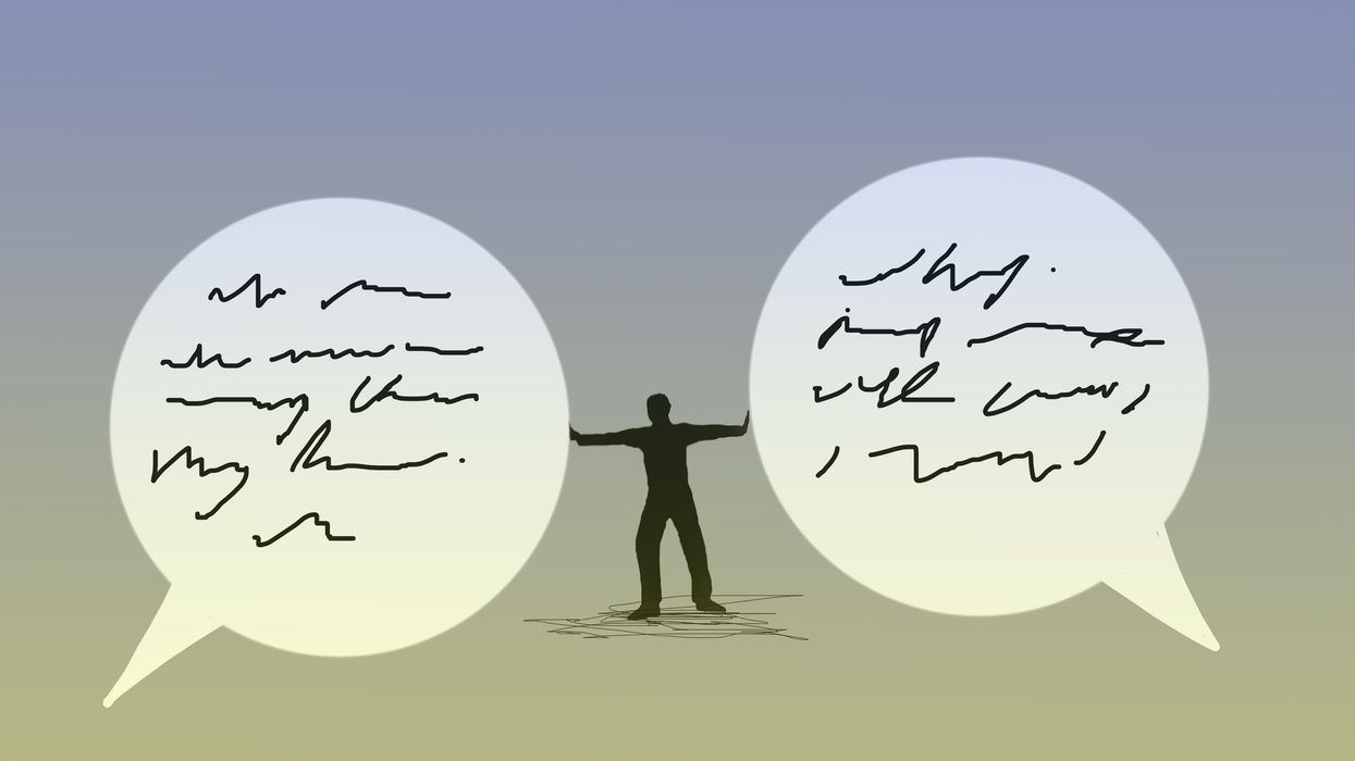 Thought bubbles in disagreeent