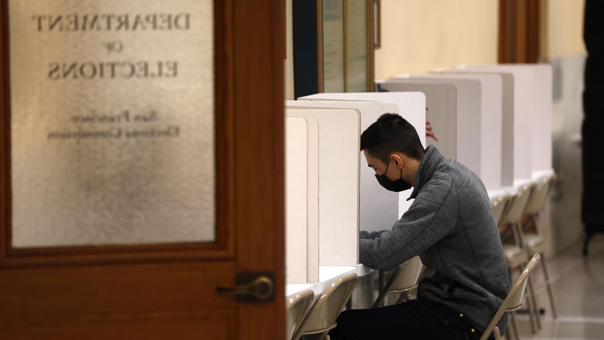 Top-two primary in California