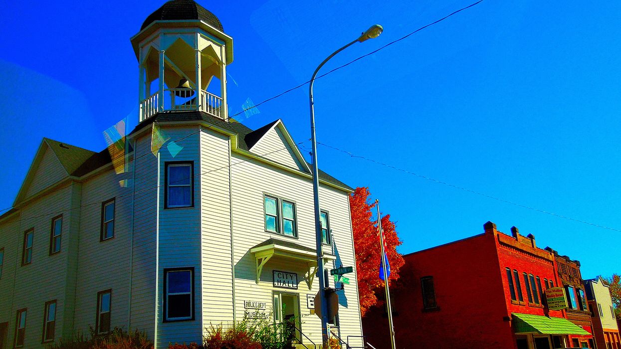 Town hall in Mellen, Wisconsin