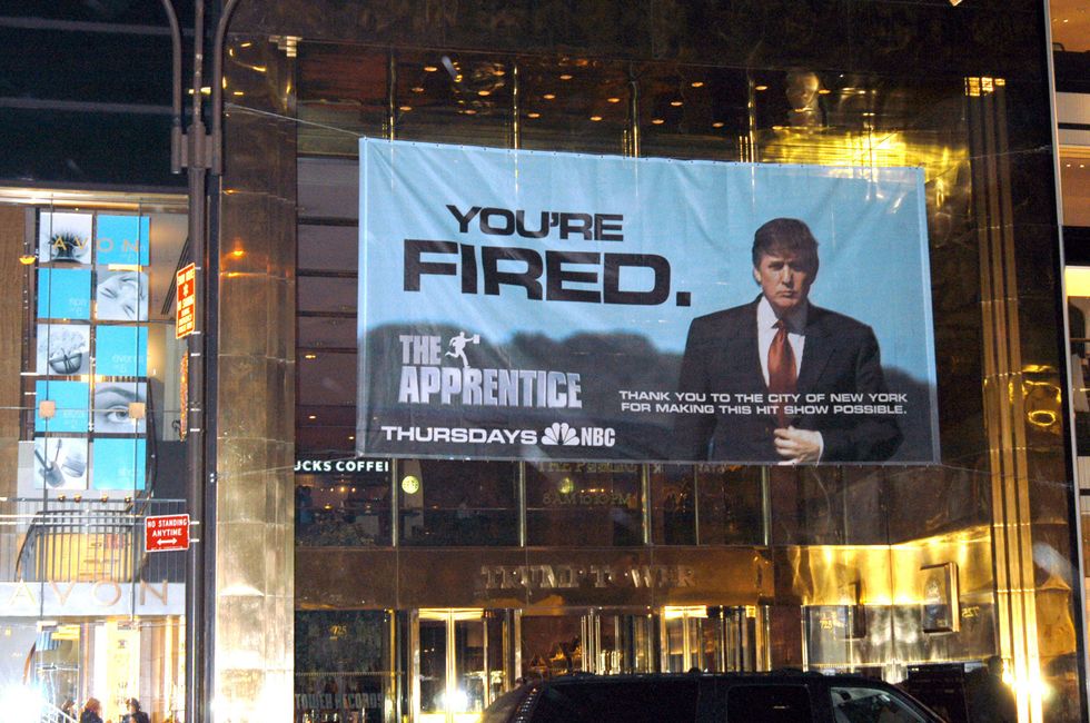 Trump The Apprentice poster