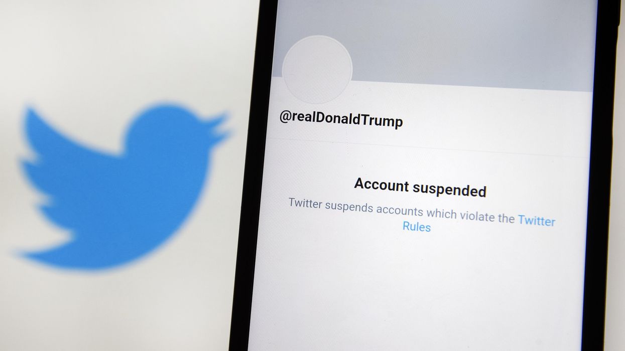 Trump Twitter suspension