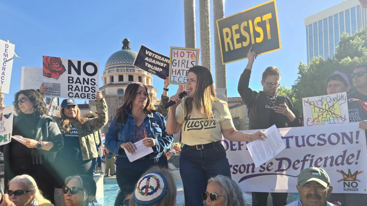 Tucson ‘No Kings’ rally demands Congress swear in Grijalva