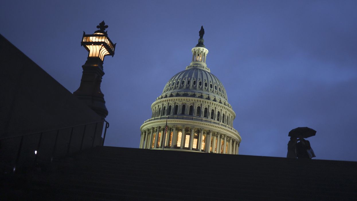 U.S. Capitol; Senate vote on omnibus spending bill