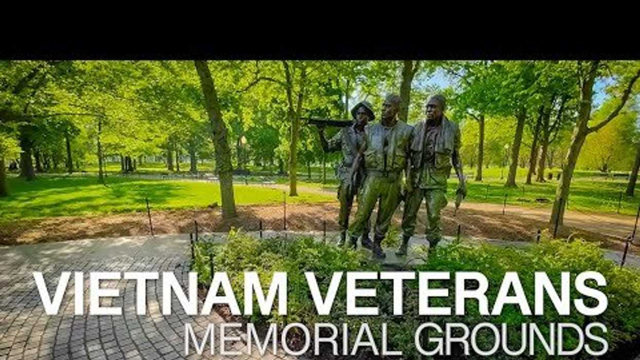 Video: Vietnam Veterans Memorial grounds