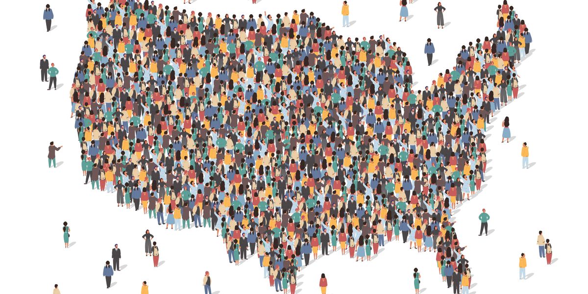 U.S. population graphic