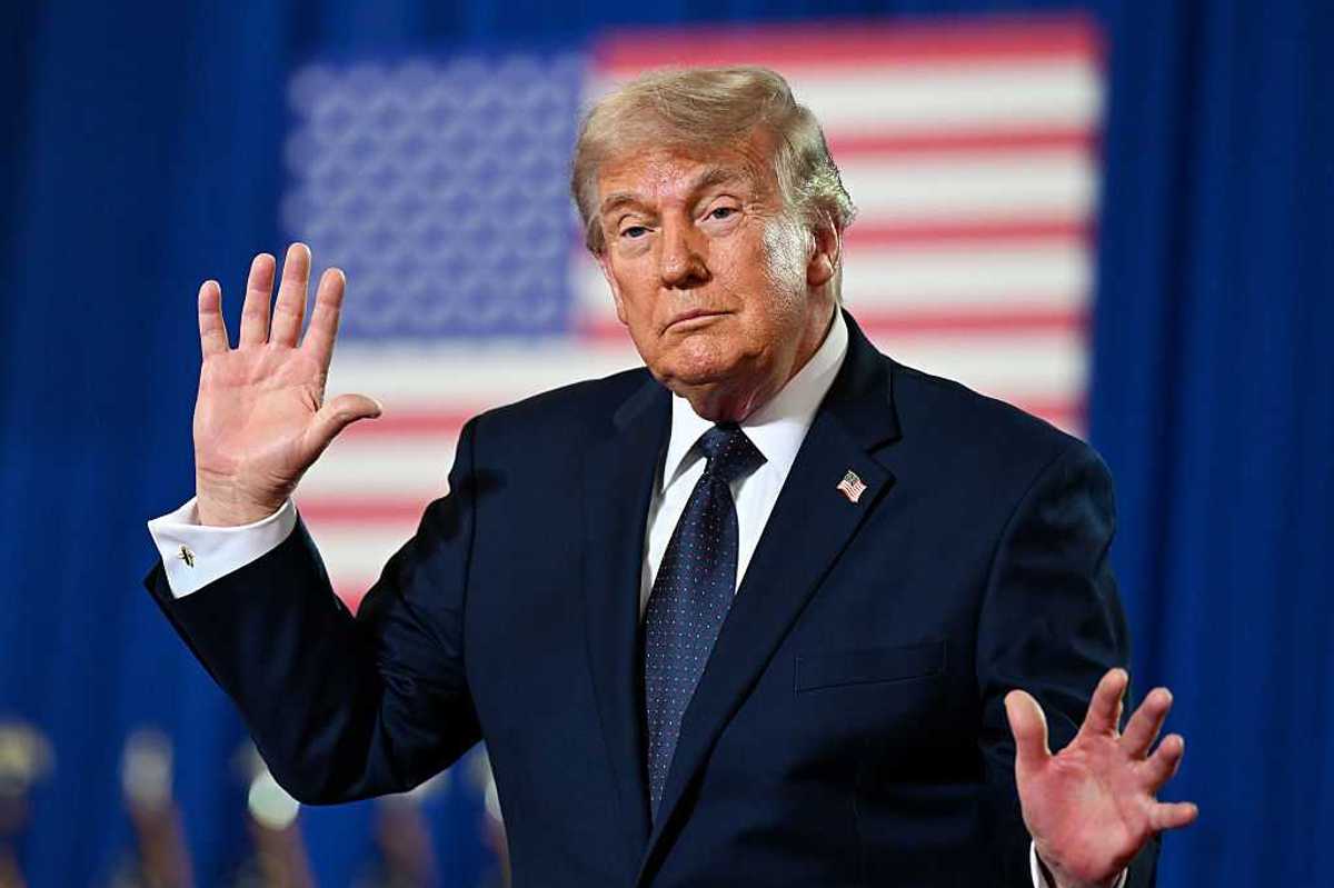 Trump Never Intended To Be Just