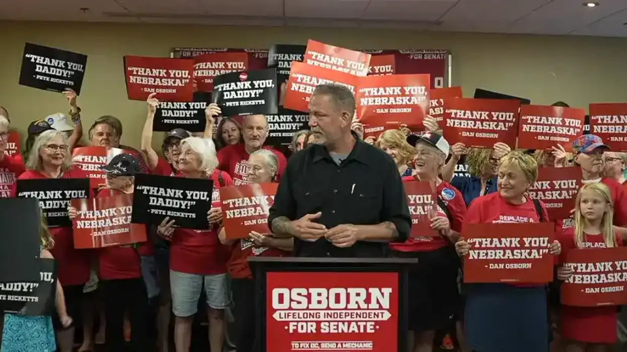 US Senate candidate Dan Osborn