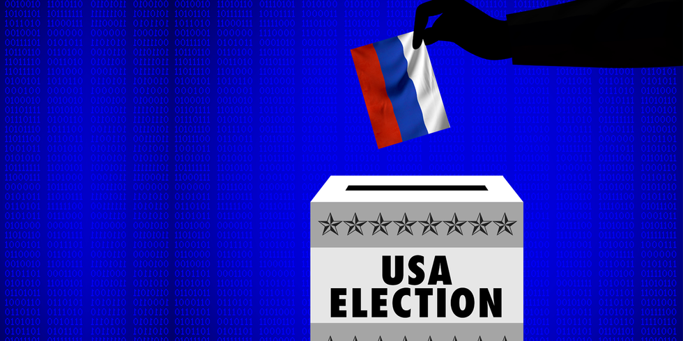 USA election voting box