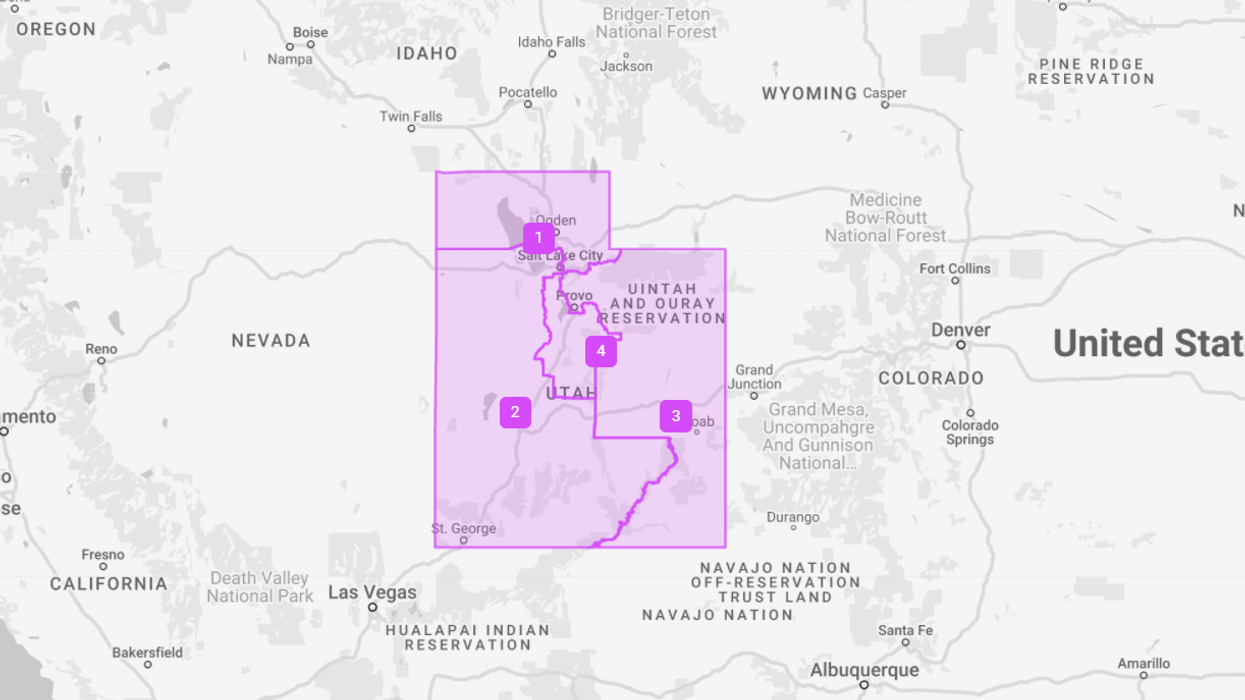 Utah congressional map