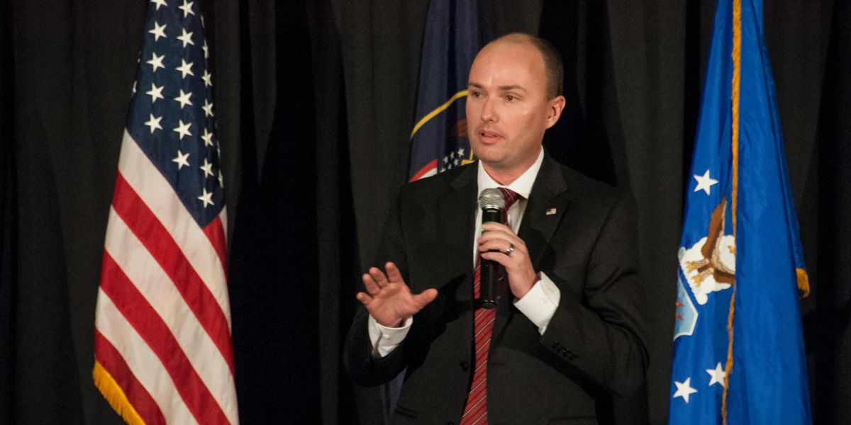 Utah Gov. Spencer Cox