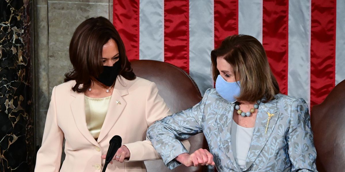 Vice President Kamala Harris and Speaker Nancy Pelosi