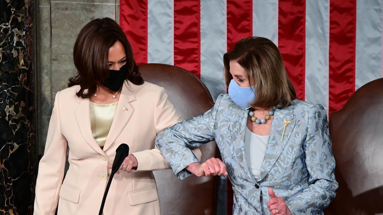 Vice President Kamala Harris and Speaker Nancy Pelosi