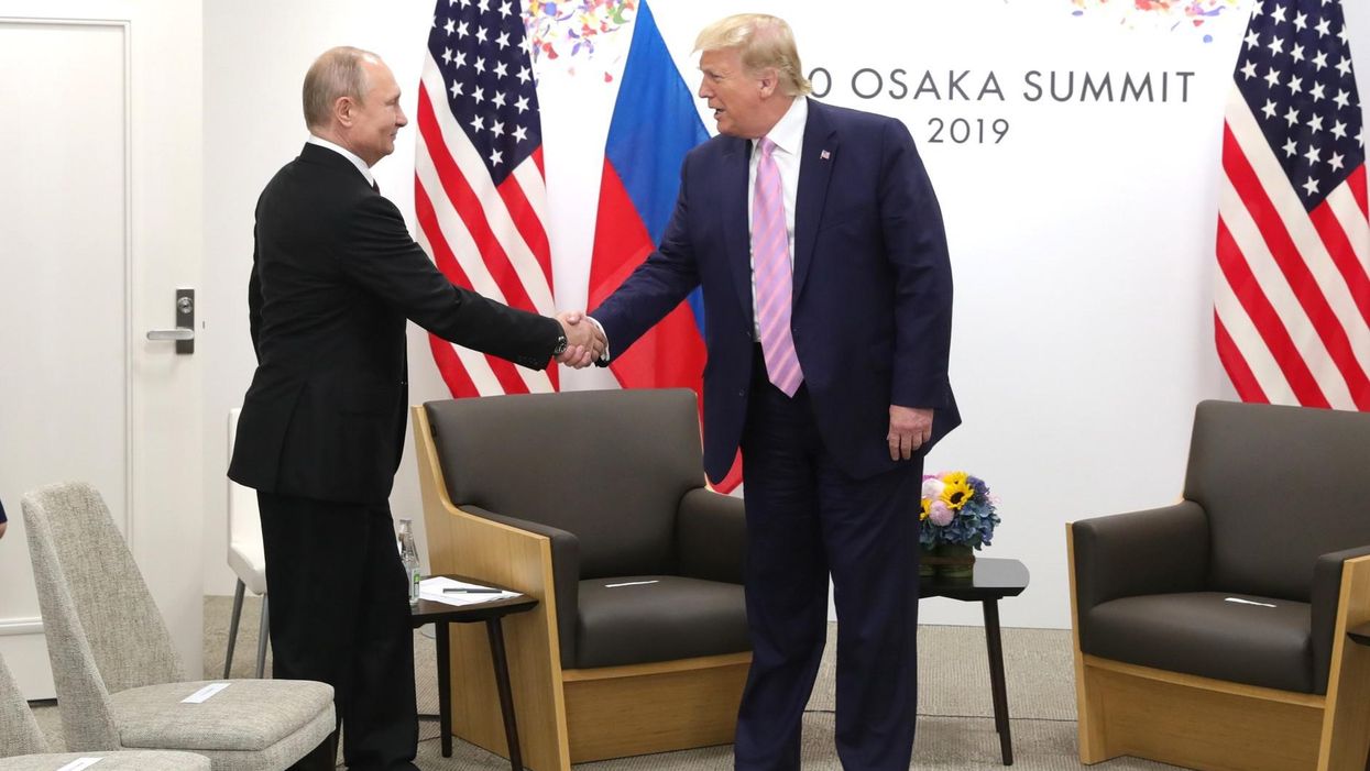 Vladimir Putin and Donald Trump