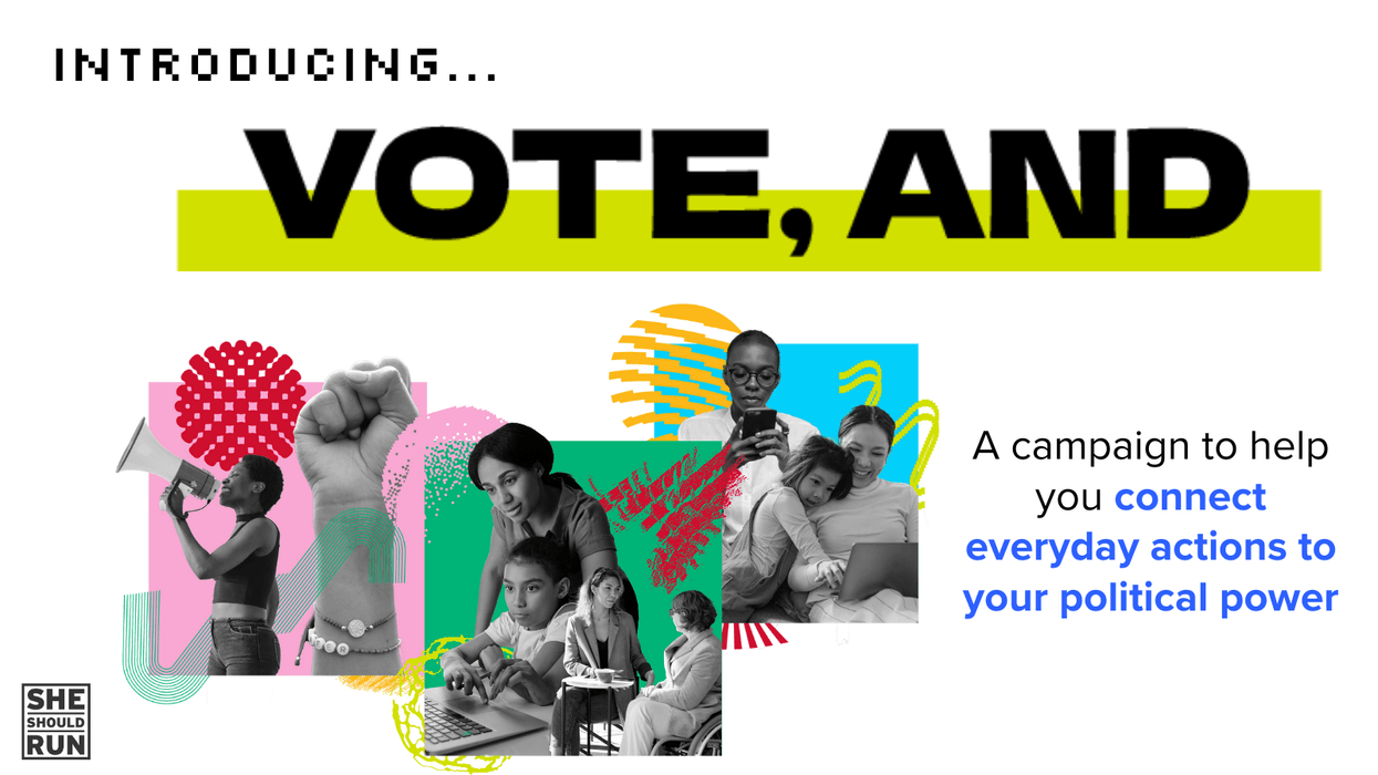 "Vote, And" campaign promo