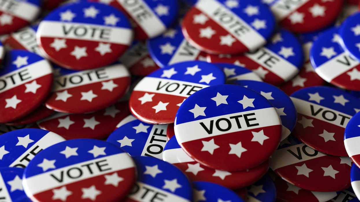 vote pins