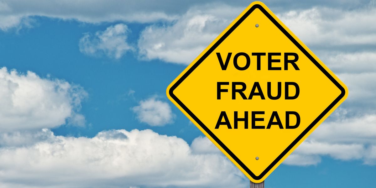 Voter fraud warning