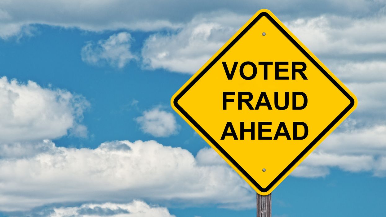 Voter fraud warning