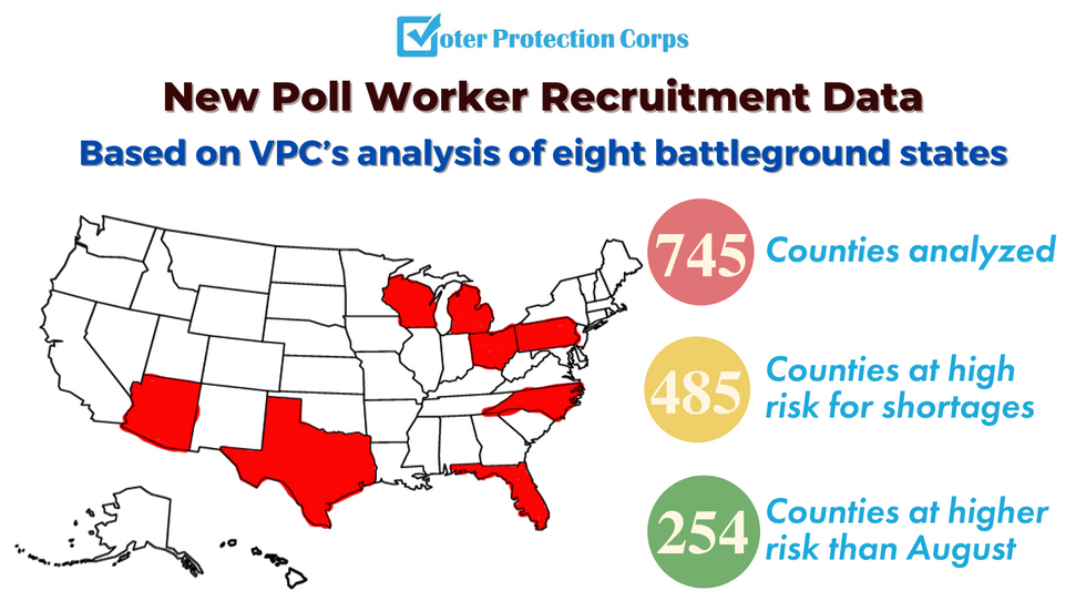Voter Protection Corps poll worker data