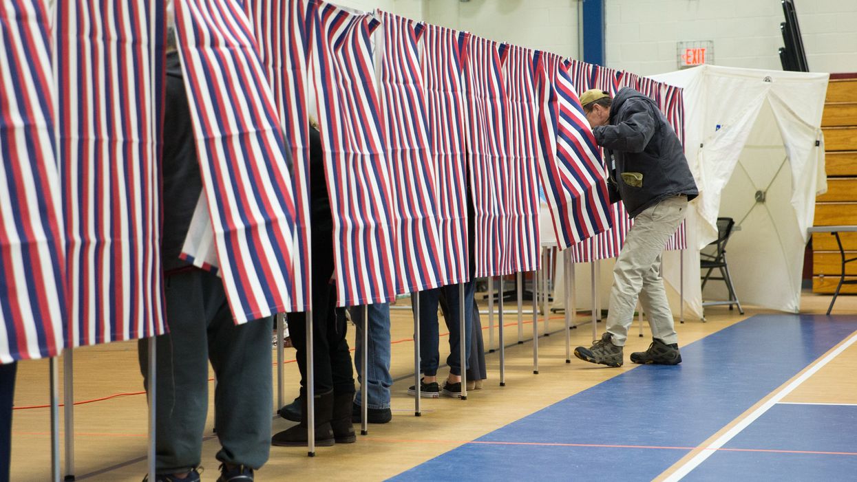 Voters in New Hampshire