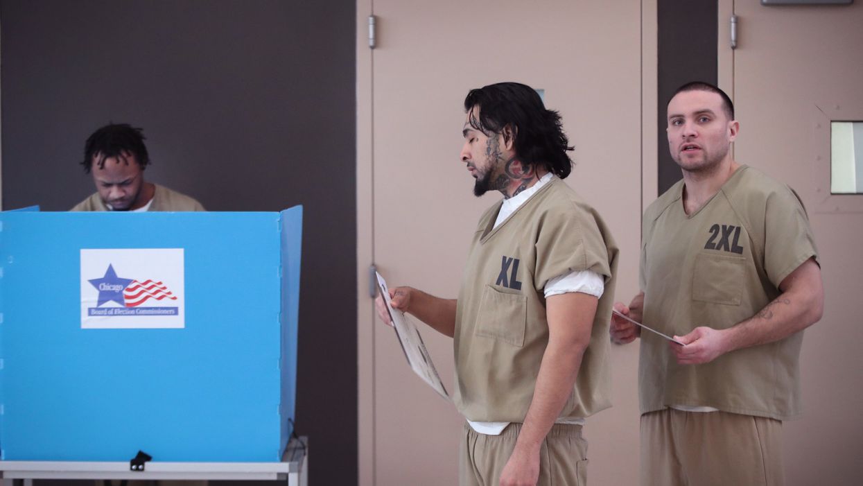 voting in jail