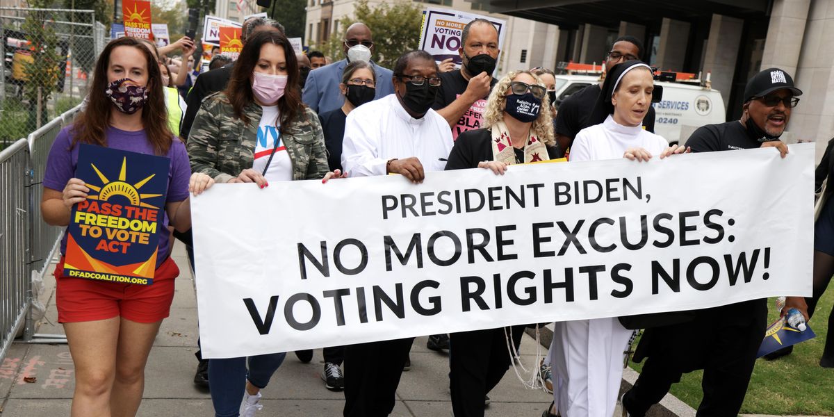 voting rights; Freedom to Vote Act