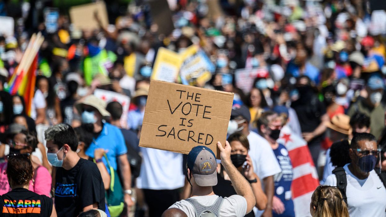 voting rights rally